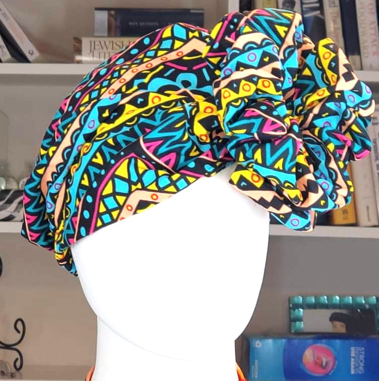 Ankara Turbans - Pre-tied/Slip-on – African headwrap – view 23