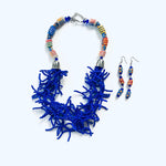 Load image into Gallery viewer, Electra Necklace w/ earrings
