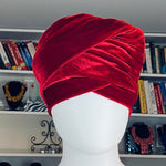 Load image into Gallery viewer, Velvet Turban Headwrap
