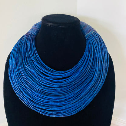 Raffia Necklaces