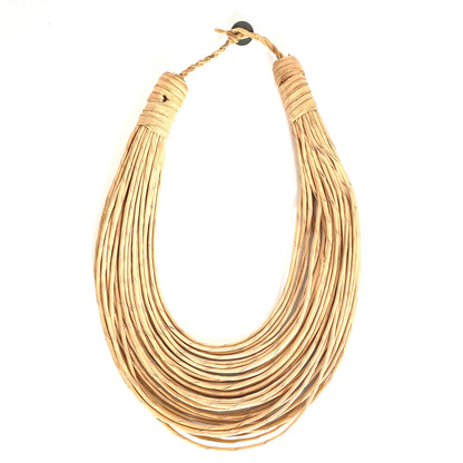 Raffia Necklaces