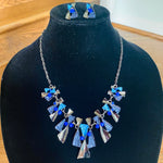Load image into Gallery viewer, The Steffi Necklace w/ Earrings
