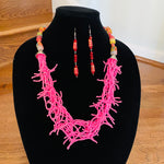 Load image into Gallery viewer, Electra Necklace w/ earrings
