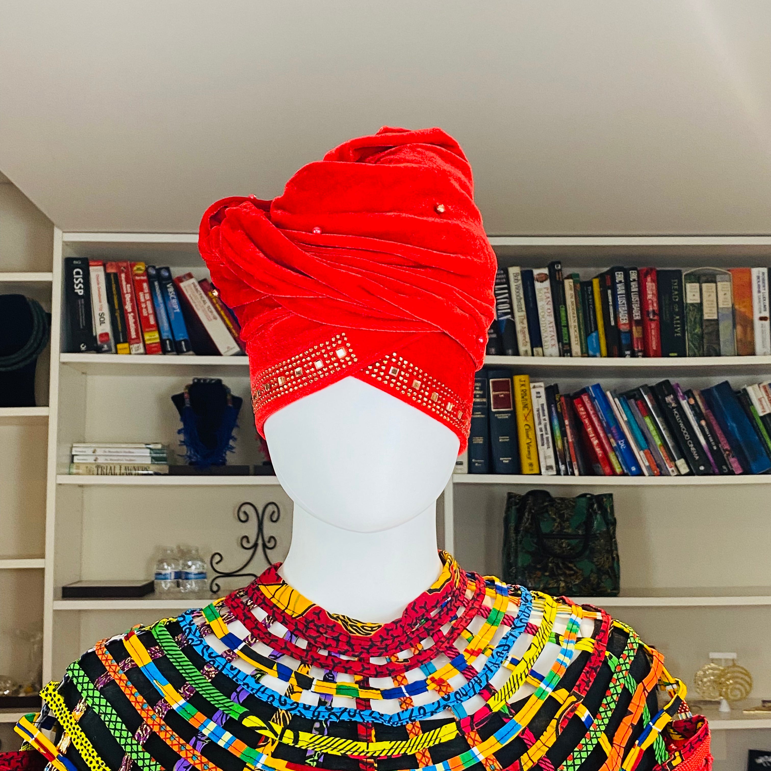 Velvet Turban Headwrap