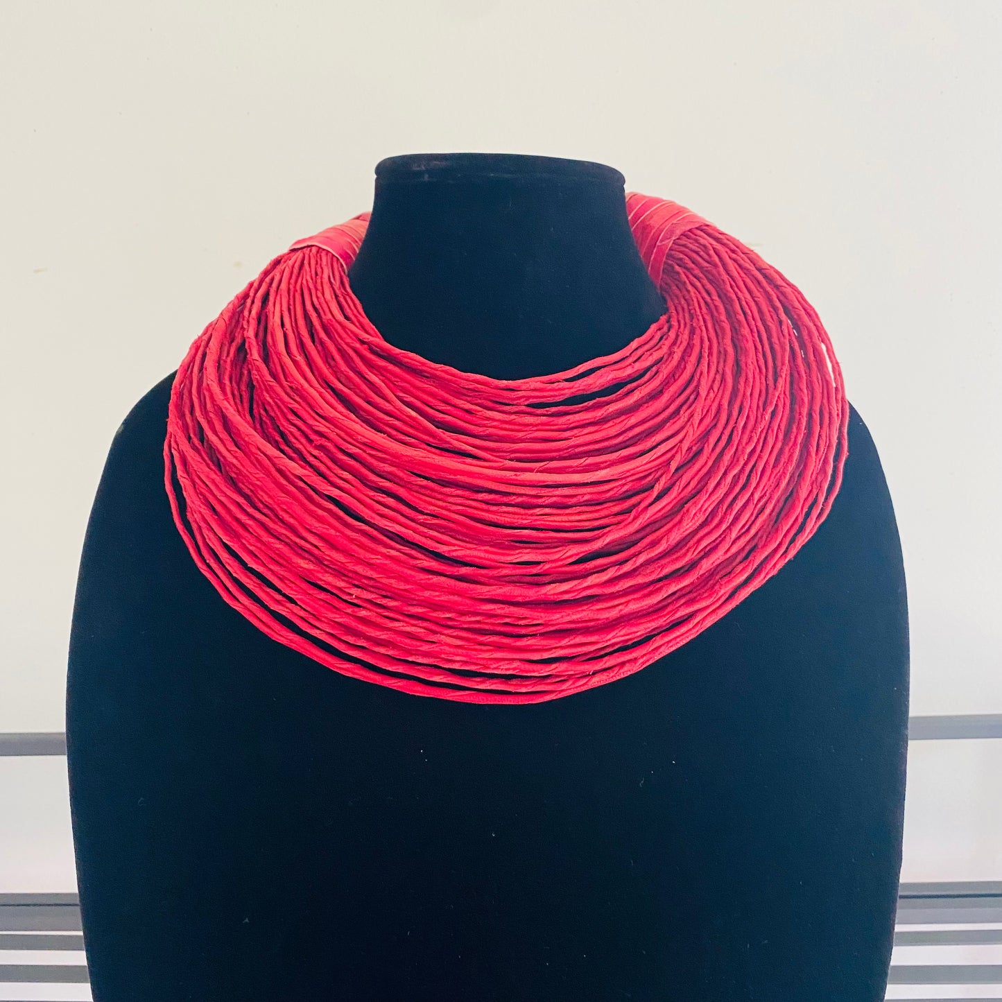 Raffia Necklaces