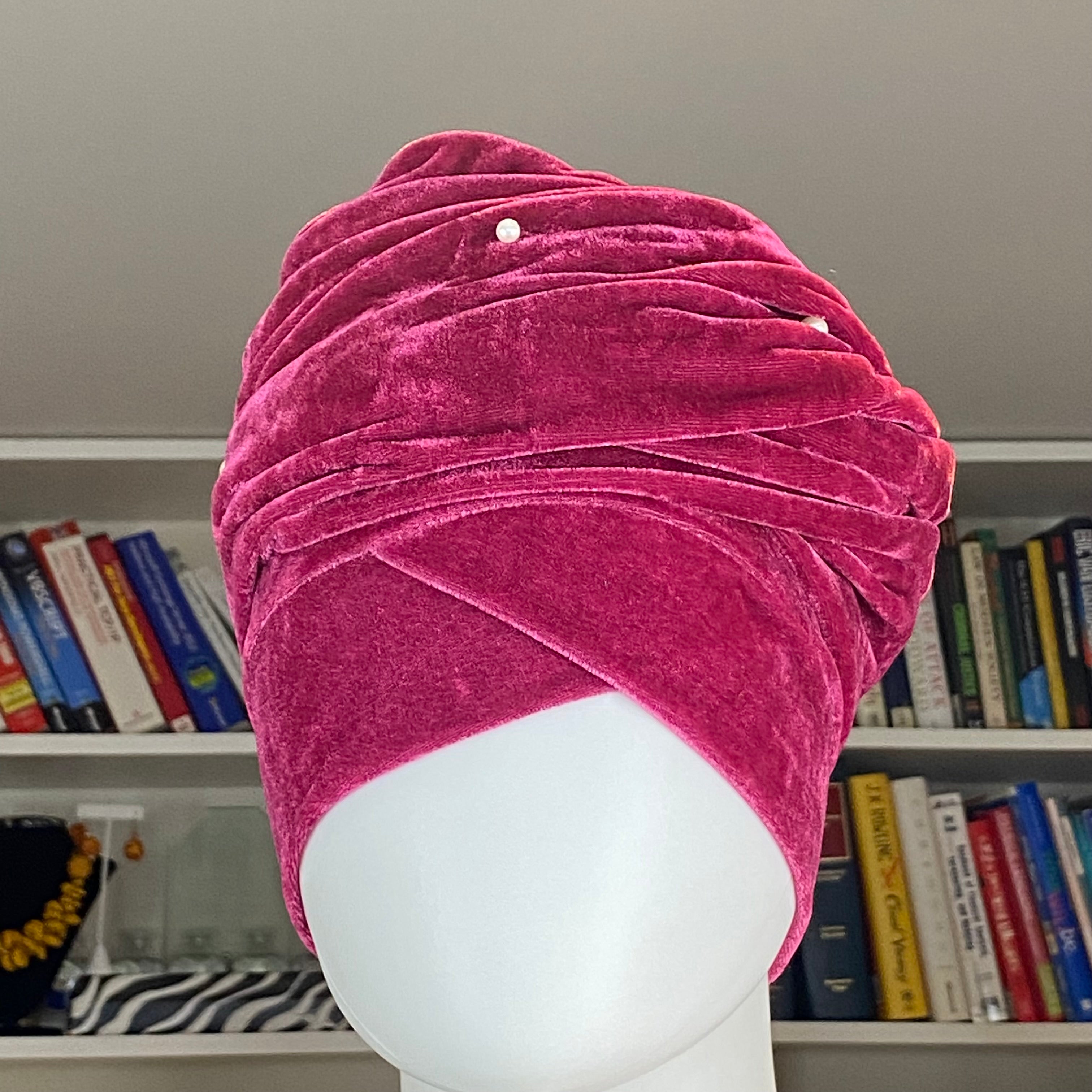 Velvet Turban Headwrap