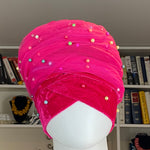 Load image into Gallery viewer, Velvet Turban Headwrap
