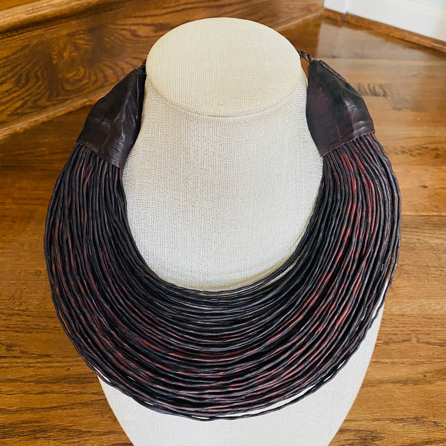 Raffia Necklaces