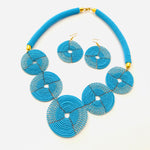 Load image into Gallery viewer, Circle of Life Necklace w/ Earrings
