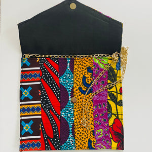 Patchwork Envelope Clutches