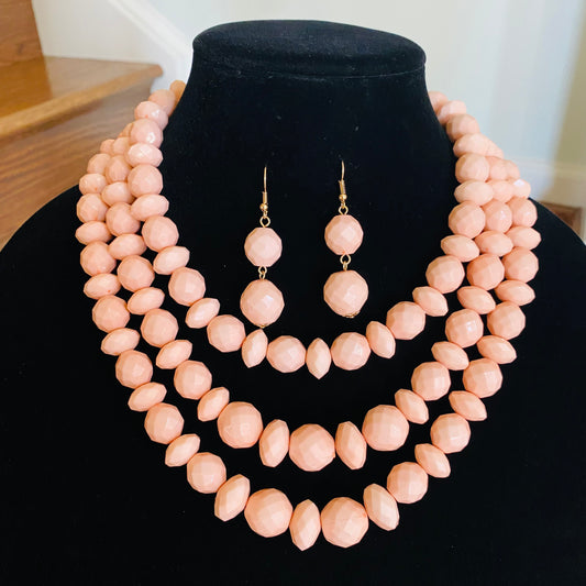 Veronica Necklace Sets w/ Earrings and bracelets