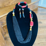 Load image into Gallery viewer, Regal African Necklace Sets
