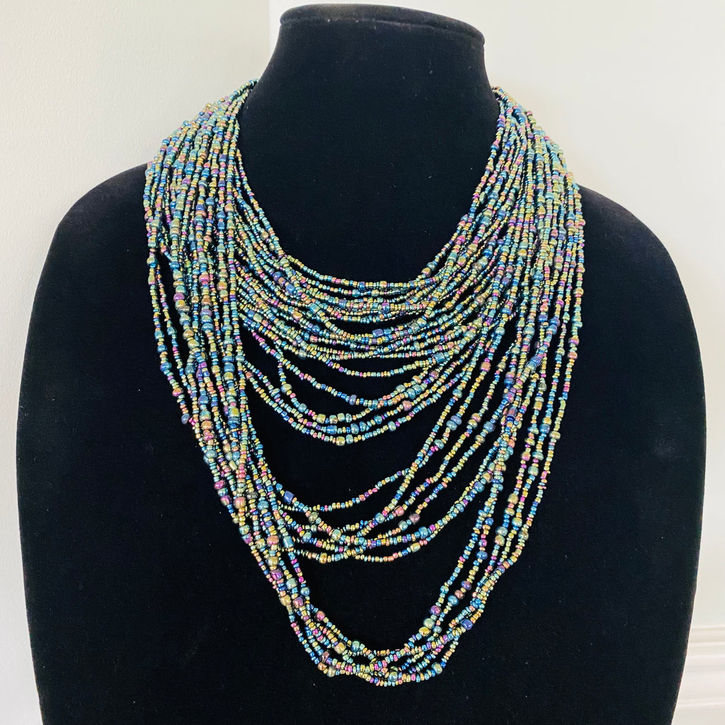 Simply Beaded Elegance w/ matching earrings – view 41