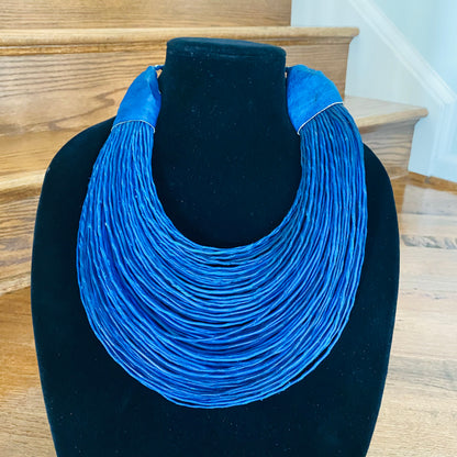 Raffia Necklaces