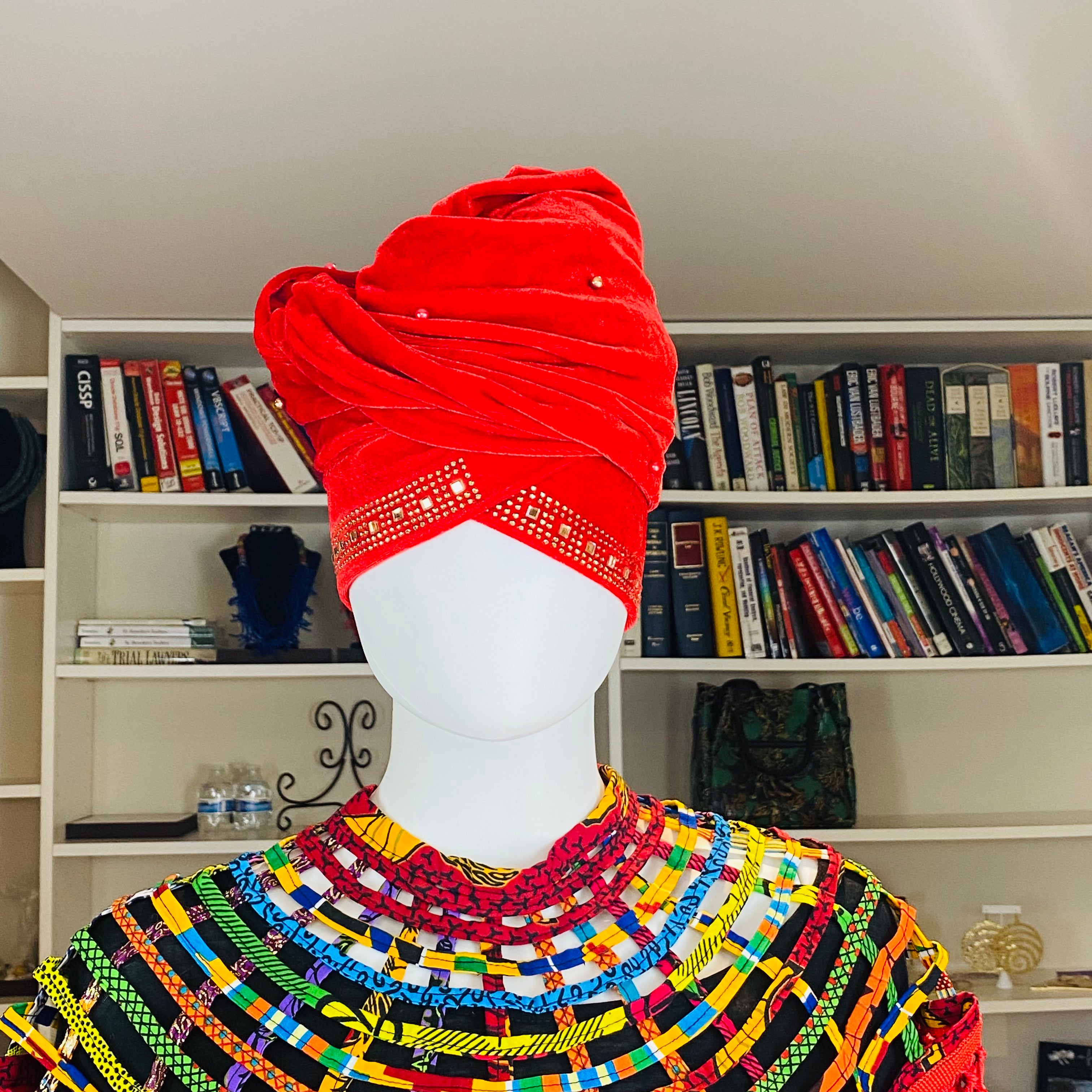 Velvet Turban Headwrap
