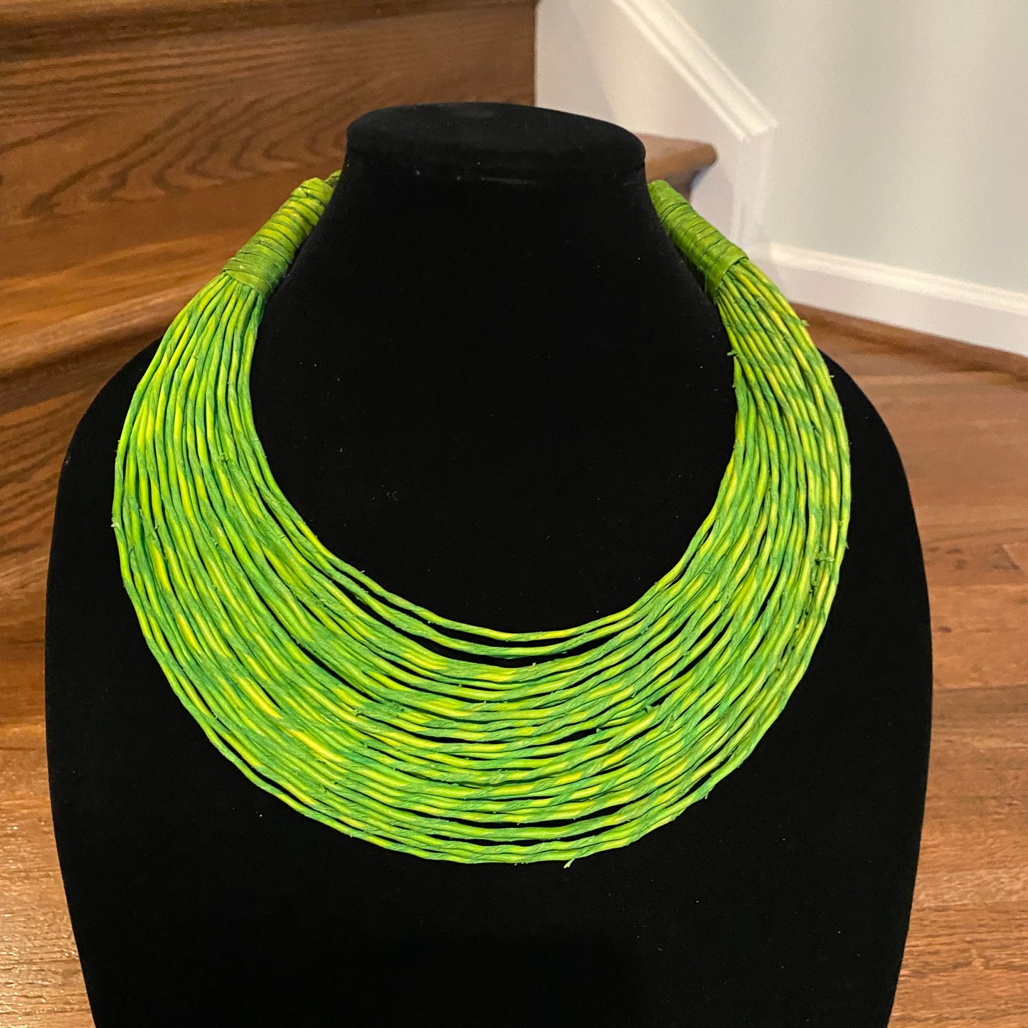 Raffia Necklaces