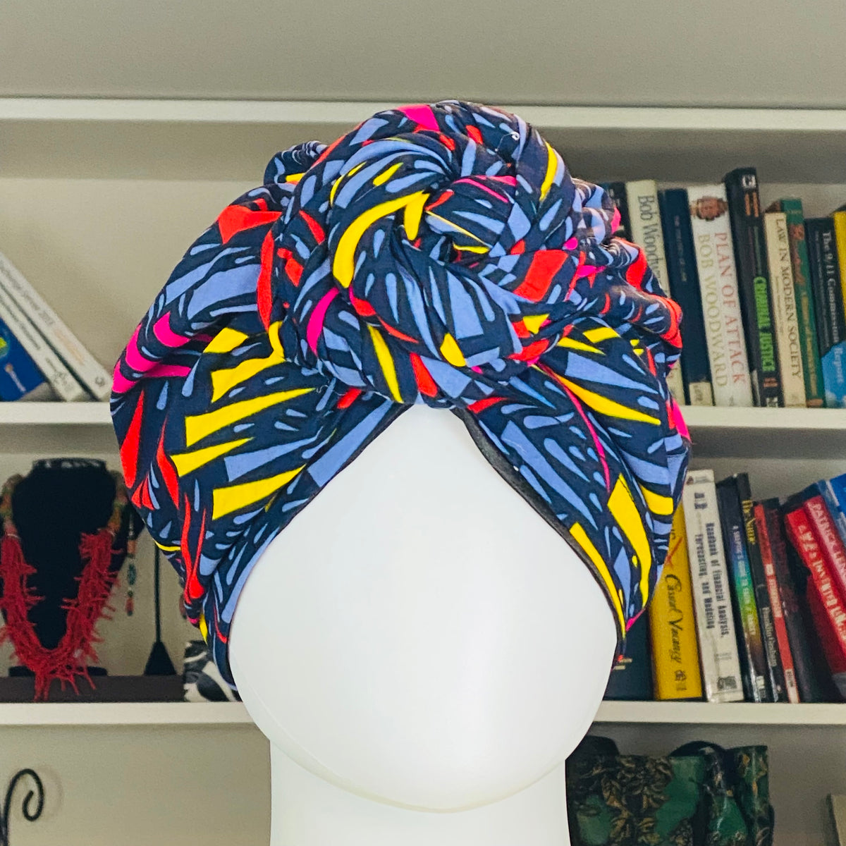Satin Lined Turbans – African headwrap – view 14