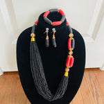 Load image into Gallery viewer, Regal African Necklace Sets
