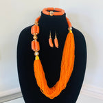 Load image into Gallery viewer, Regal African Necklace Sets
