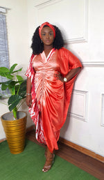 Load image into Gallery viewer, Silk Tri-Color Kaftan

