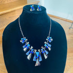 Load image into Gallery viewer, The Steffi Necklace w/ Earrings
