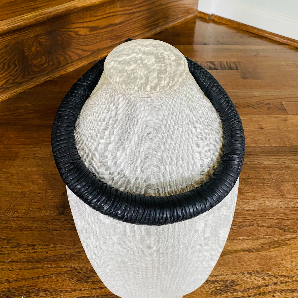 Jumbo Leather Choker – African necklace – view 26