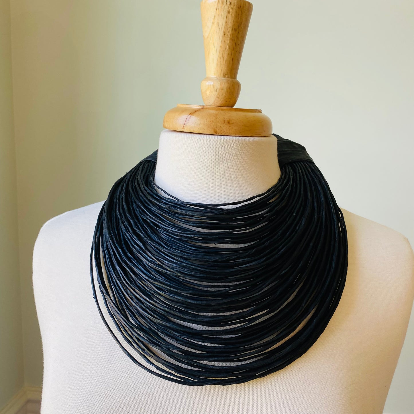 Raffia Necklaces