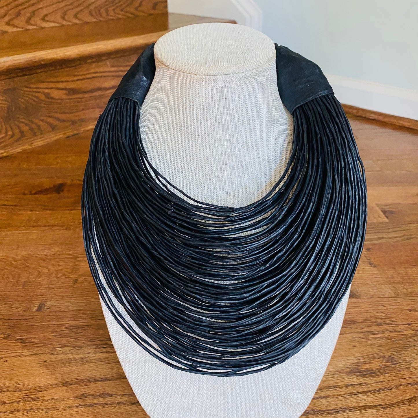 Raffia Necklaces