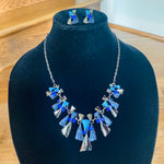 Load image into Gallery viewer, The Steffi Necklace w/ Earrings
