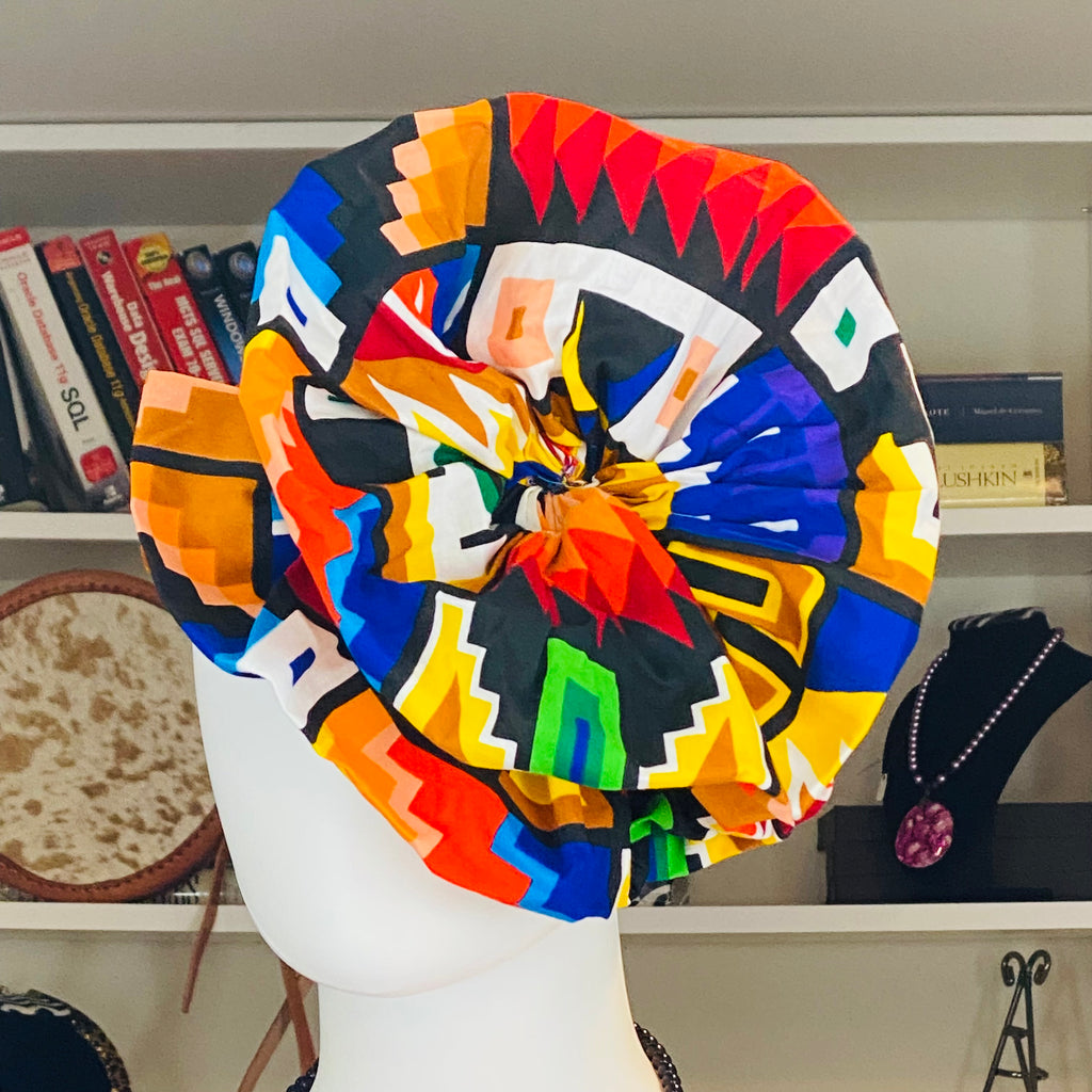 Ankara Turbans - Pre-tied/Slip-on – African headwrap – view 18