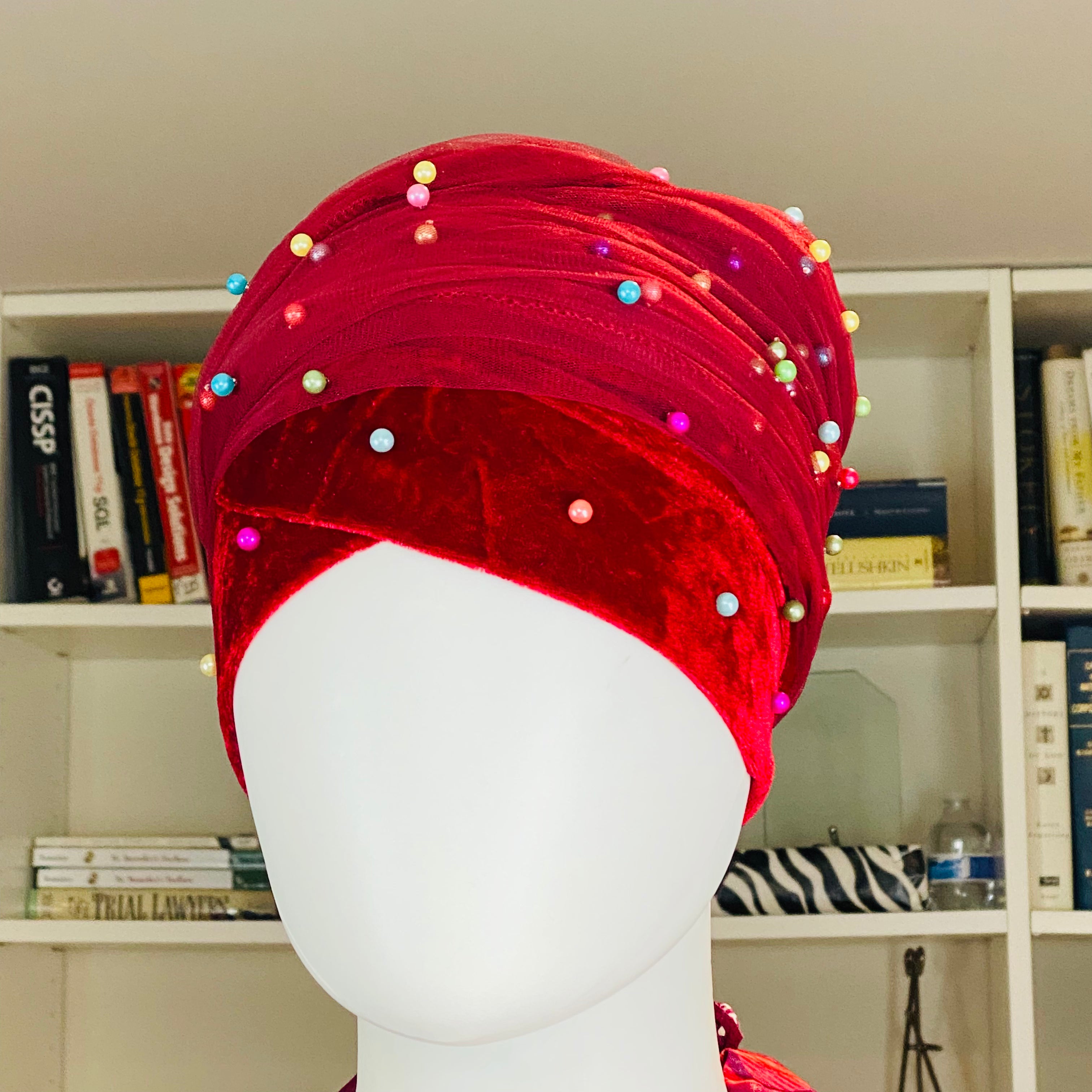 Velvet Turban Headwrap