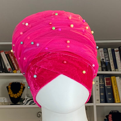 Velvet Turban Headwrap