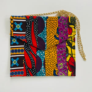 Patchwork Envelope Clutches