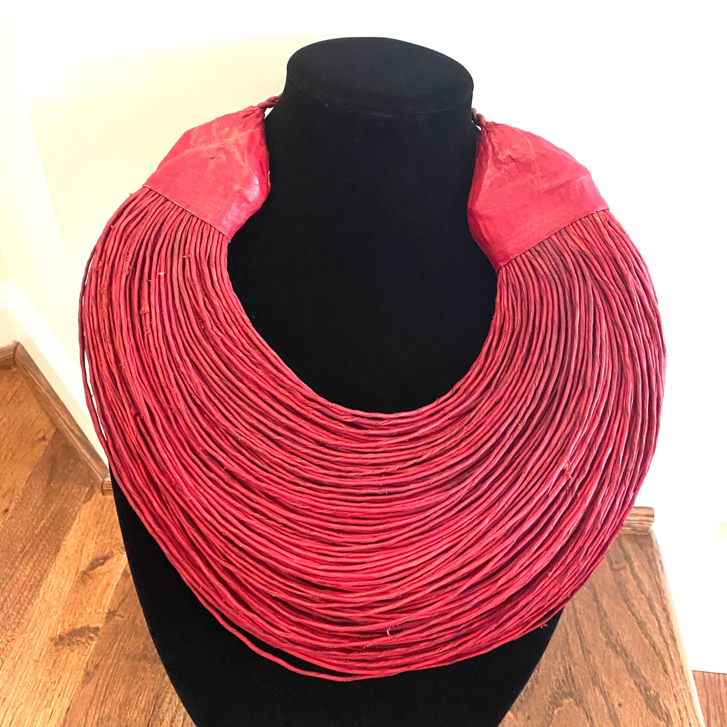 Raffia Necklaces