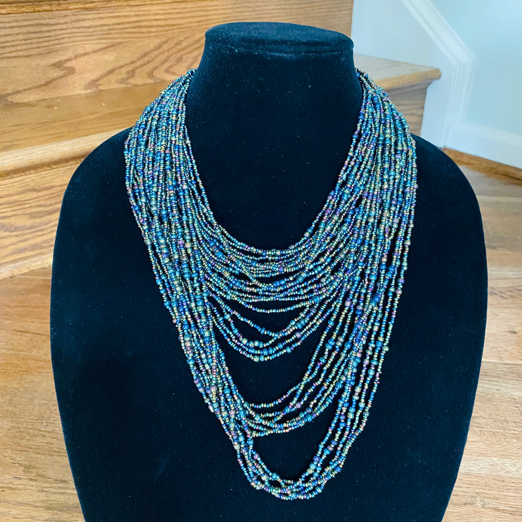 Simply Beaded Elegance w/ matching earrings – view 40