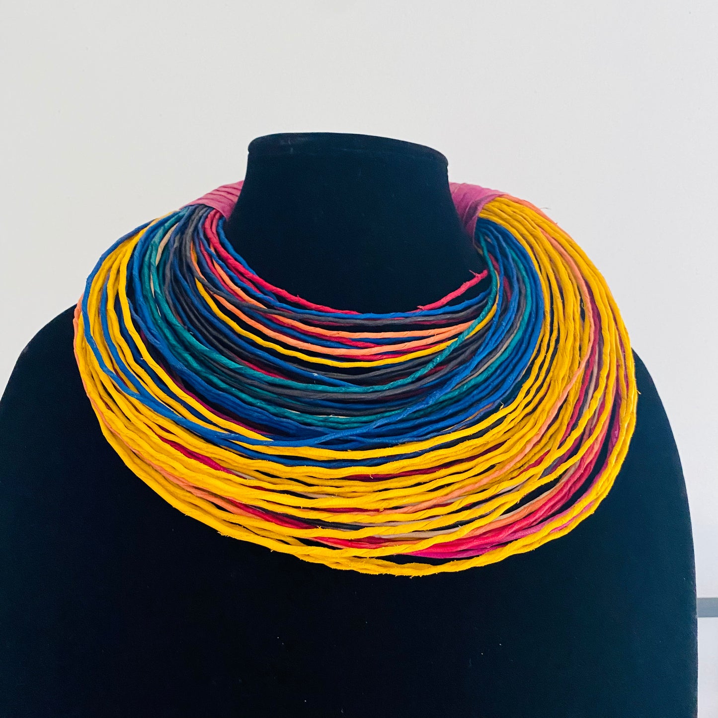 Raffia Necklaces