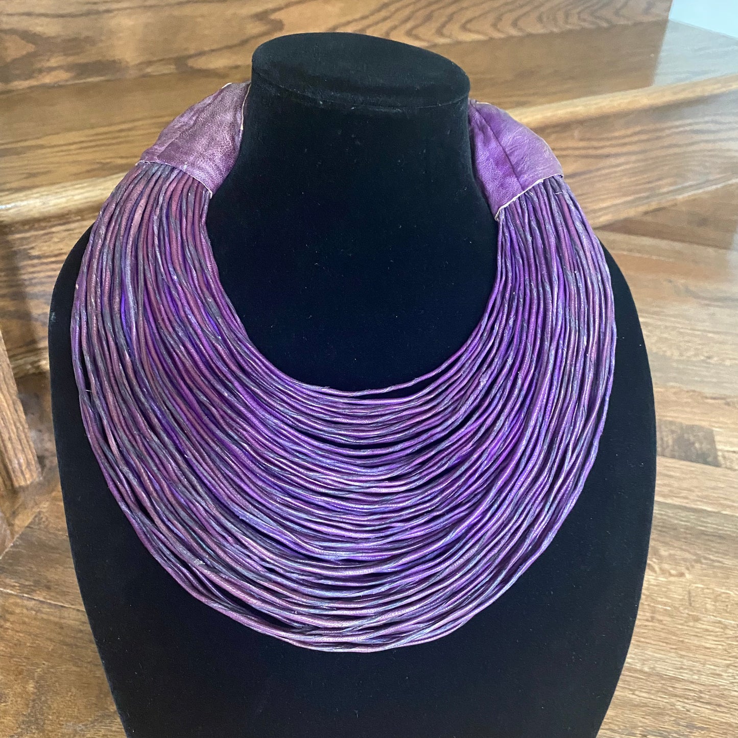 Raffia Necklaces