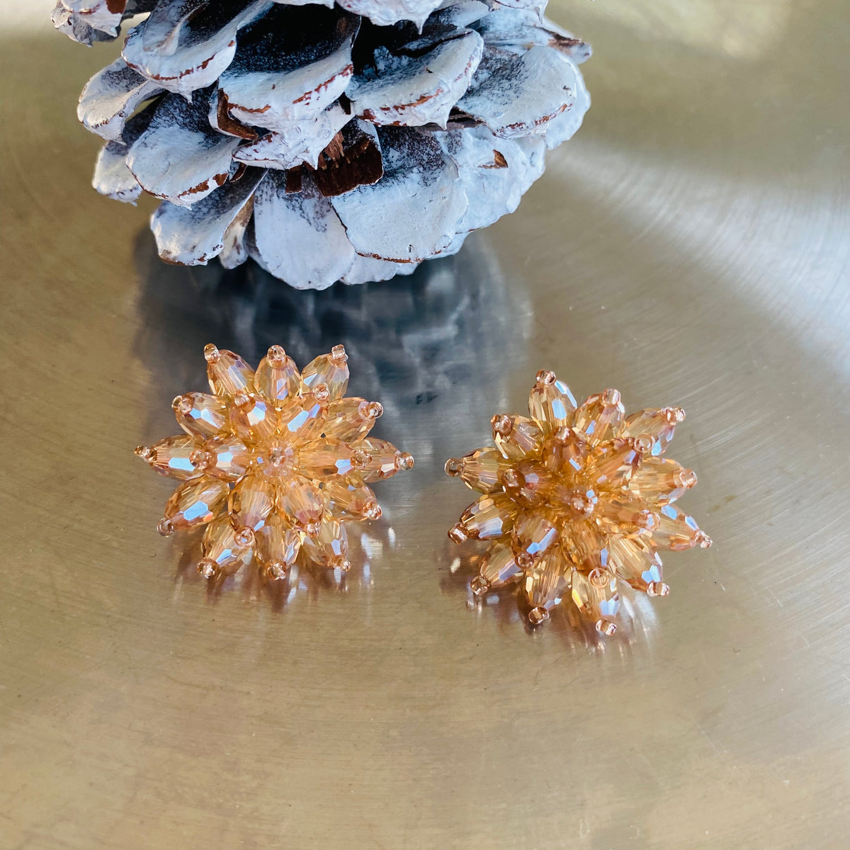Dazzling Studs – African earrings – view 5