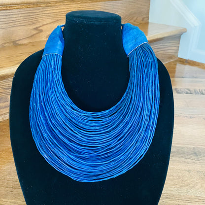 Raffia Necklaces