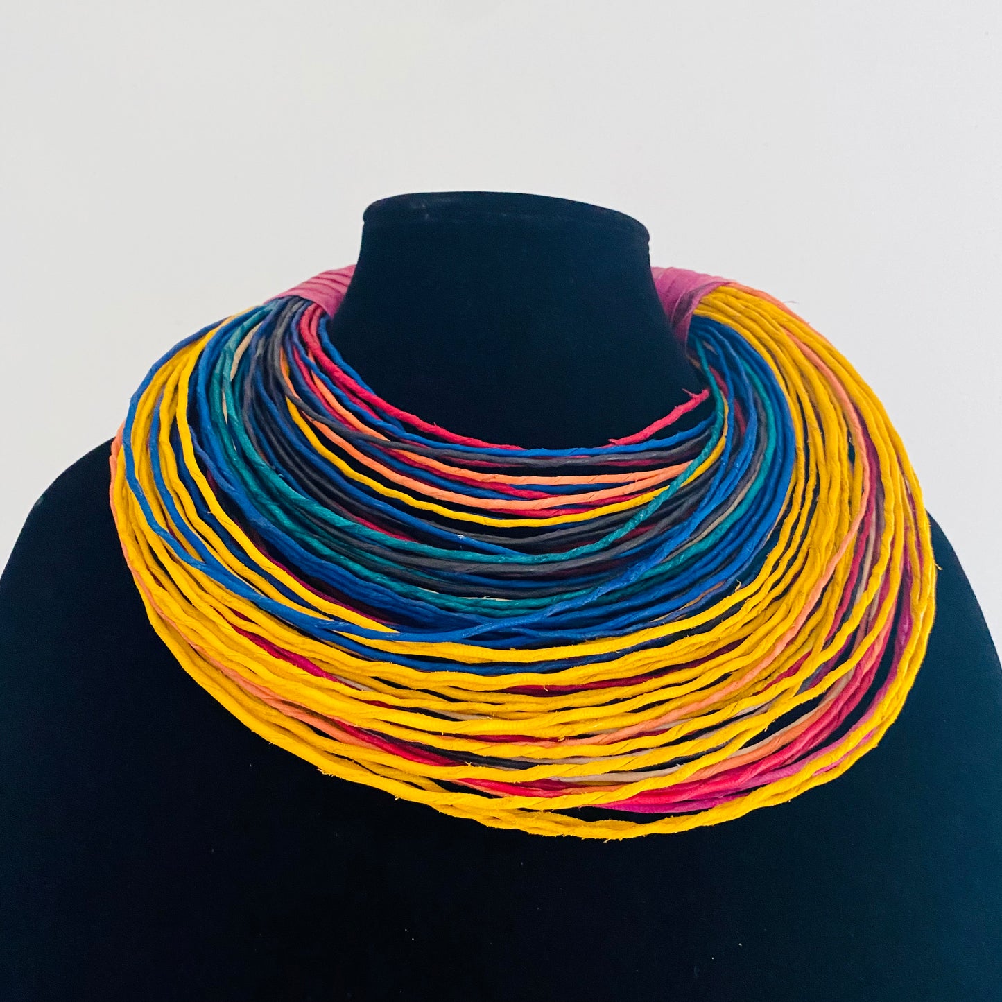 Raffia Necklaces