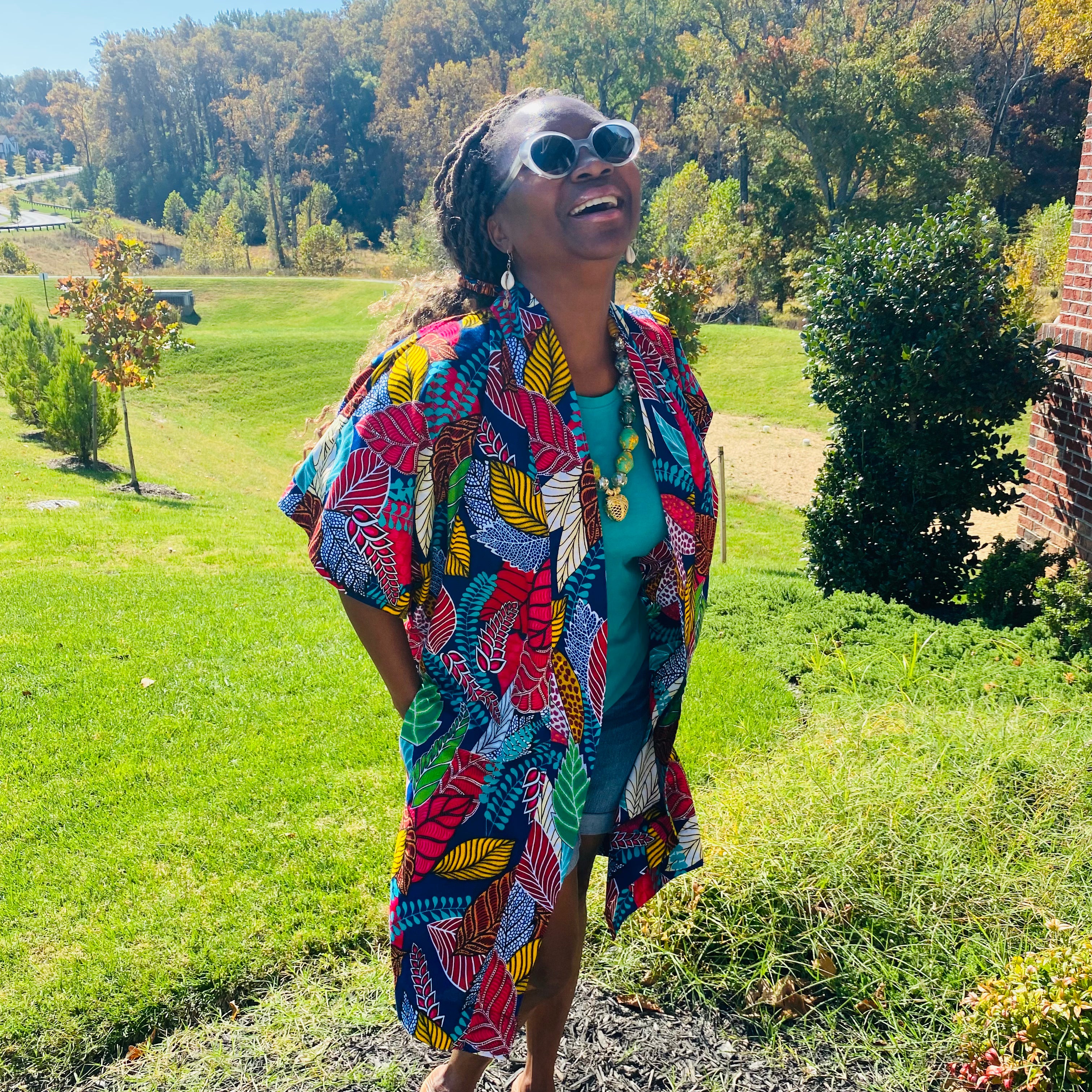 Falling Leaves Kimono – view 2