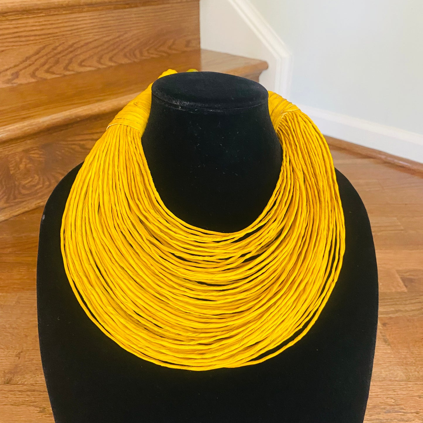 Raffia Necklaces