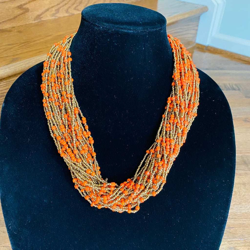 Simply Beaded Elegance w/ matching earrings – view 45