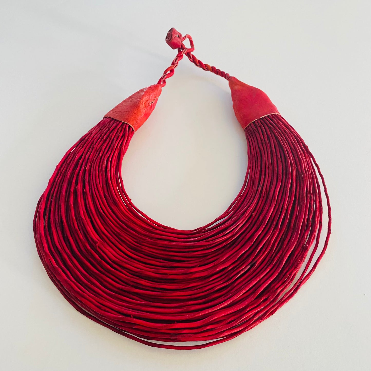 Raffia Necklaces