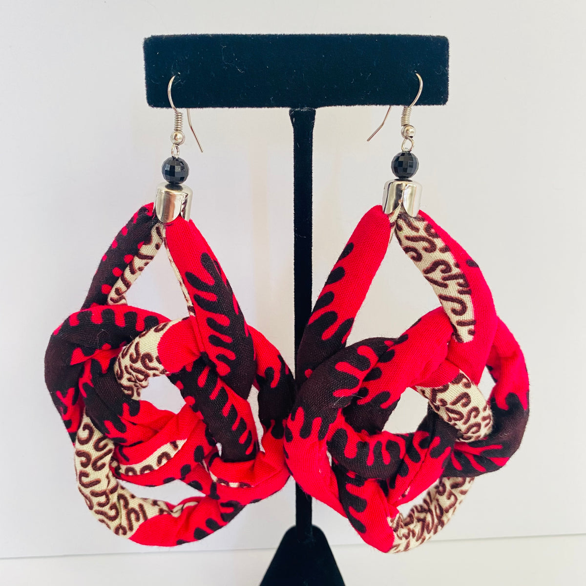 Big Ankara Earrings Collection – view 2