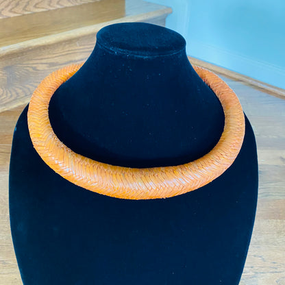 Jumbo Leather Choker