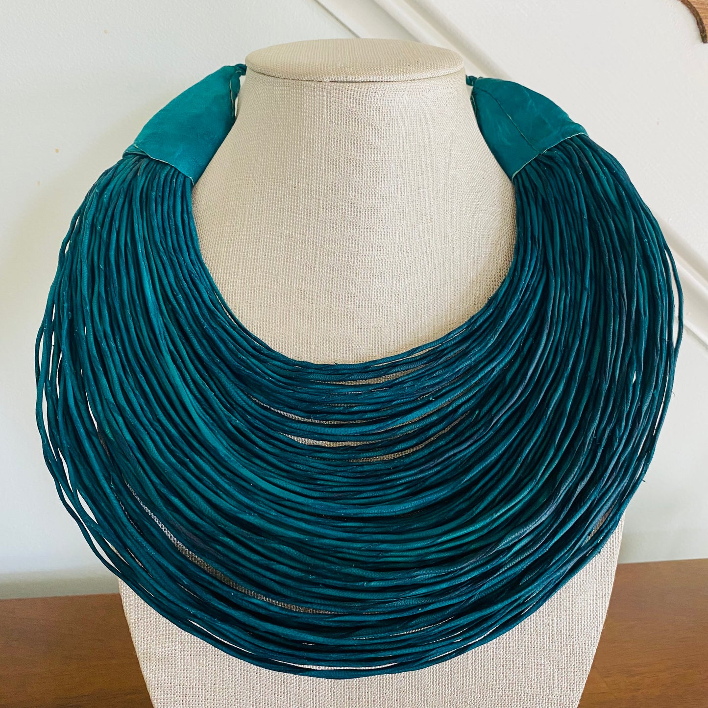 Raffia Necklaces