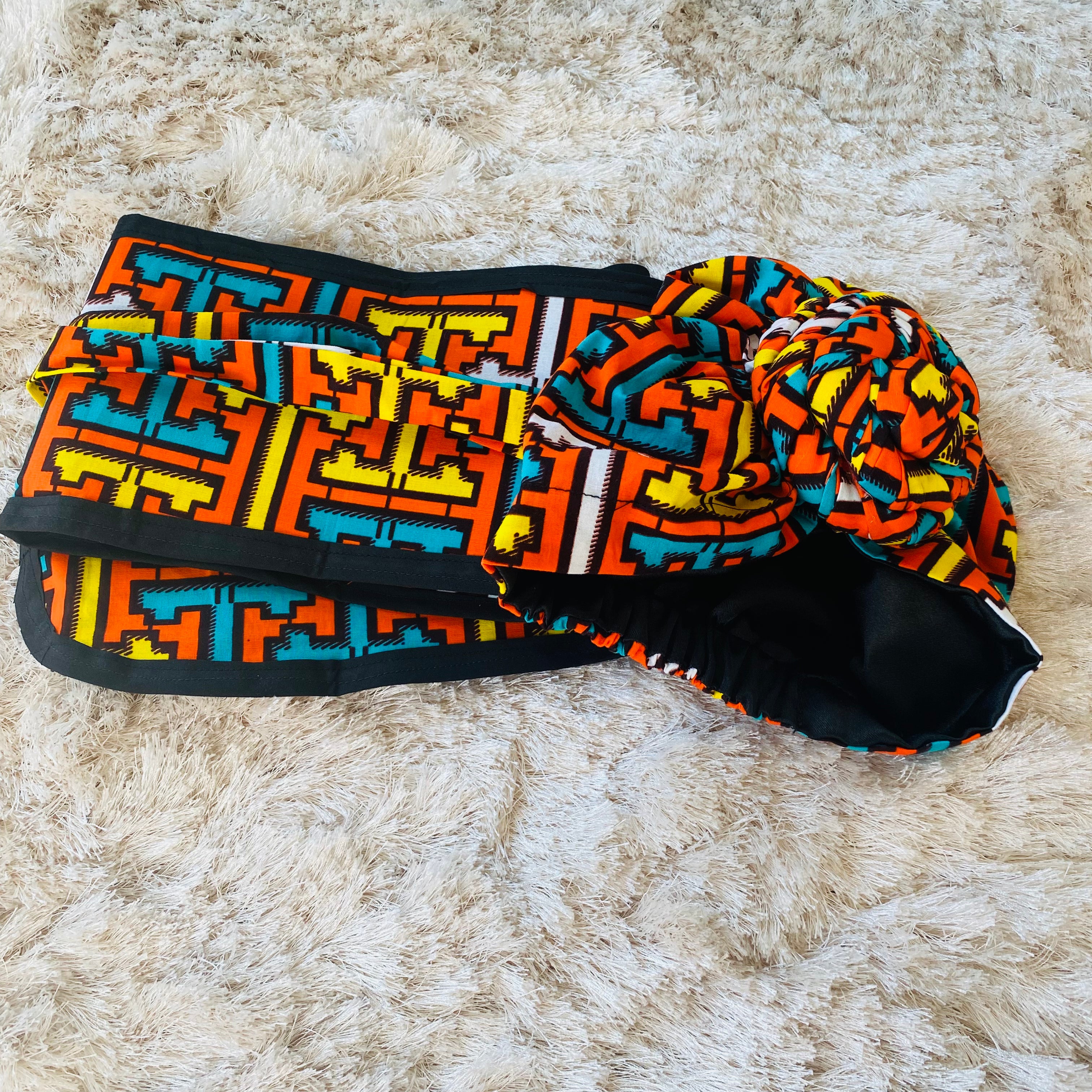 Turban Bundle – African headwrap – view 2