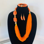 Load image into Gallery viewer, Regal African Necklace Sets

