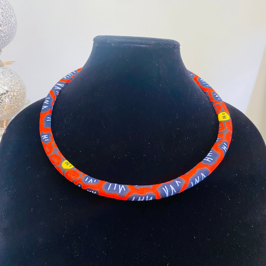 Ankara Chokers – African necklace – view 23